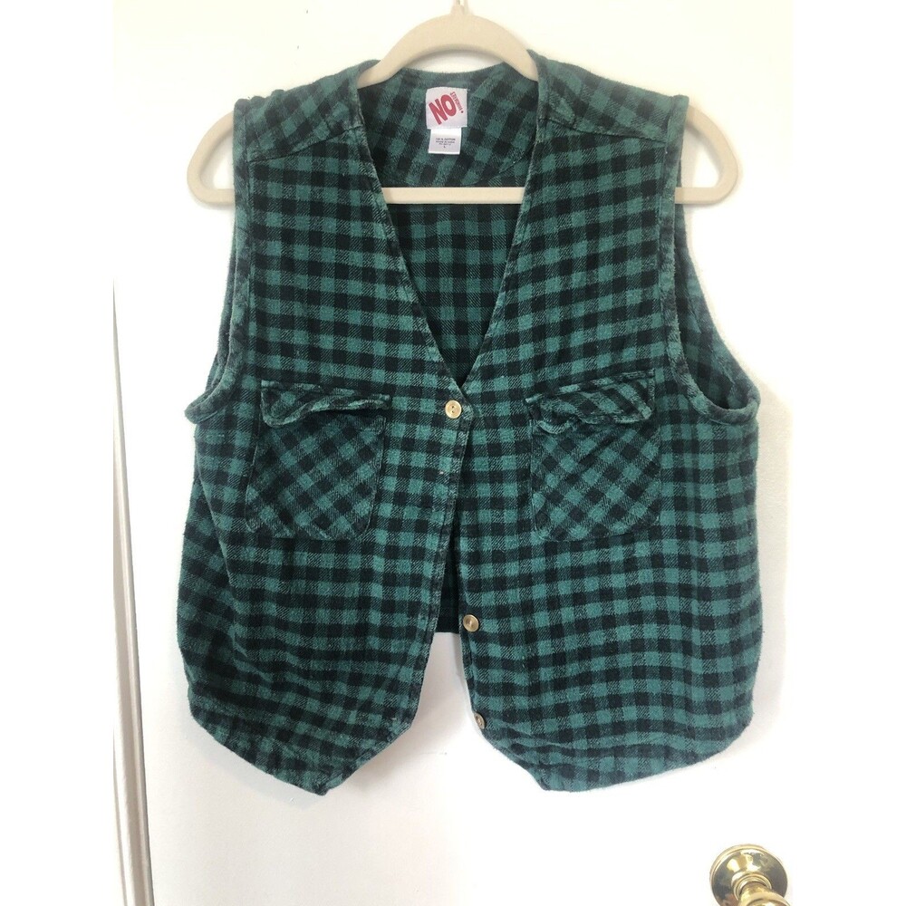 100% Cotton Vintage Cottagecore Plaid Crop Top Or Vest